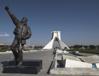 Azadi Kulesi, Tahran, Iran