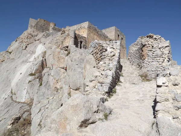 Rovine Del Castello Babak Vicino Alla Città Kaleybar Iran — Foto Stock