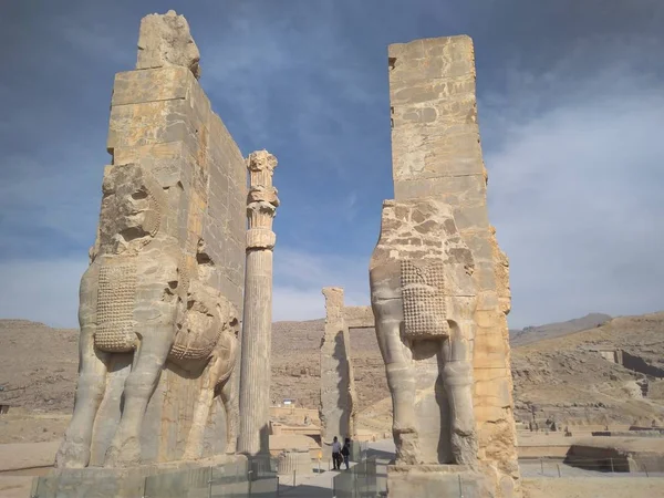 Persépolis Vieux Persan Prsa Était Capitale Cérémonielle Empire Achéménide Env — Photo