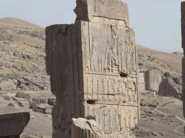 Persépolis Persa Antiguo Prsa Fue Capital Ceremonial Del Imperio Aqueménida —  Fotos de Stock