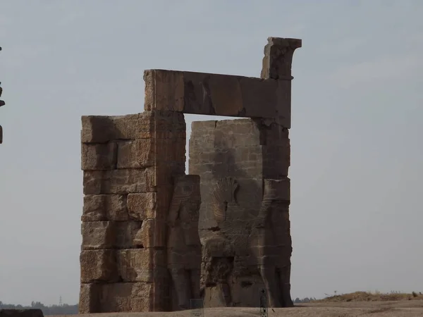 Persépolis Persa Antiguo Prsa Fue Capital Ceremonial Del Imperio Aqueménida —  Fotos de Stock