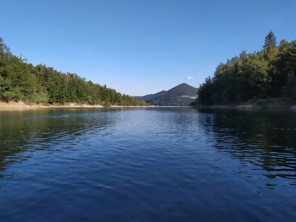 Lokvarsko Jezero Gorski Kotar Chorwacja Najpiękniejsze Alpejskie Jezioro Chorwackim Regionie — Zdjęcie stockowe