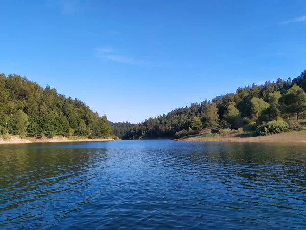 Lokvarsko Jezero Gorski Kotar Chorwacja Najpiękniejsze Alpejskie Jezioro Chorwackim Regionie — Zdjęcie stockowe