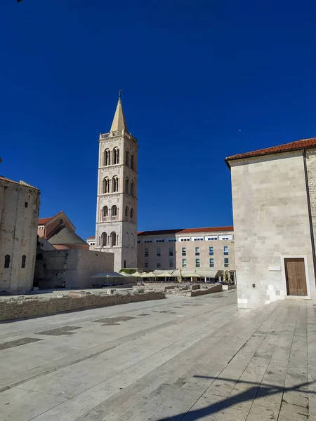 Catedral San Donat Zadar Una Las Iglesias Más Antiguas Del —  Fotos de Stock