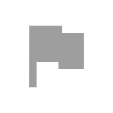 Gri ve beyaz Google Haberler bayrak simgesi ABD.