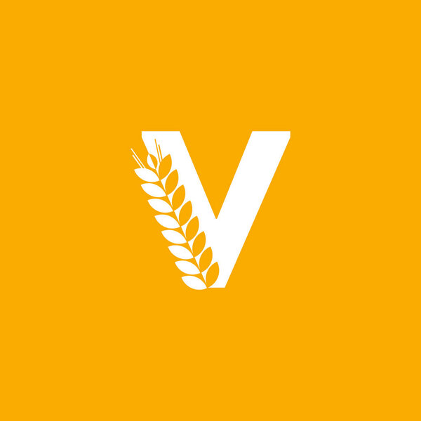 Современное векторное письмо с логотипом V. V Letter Design Vector
