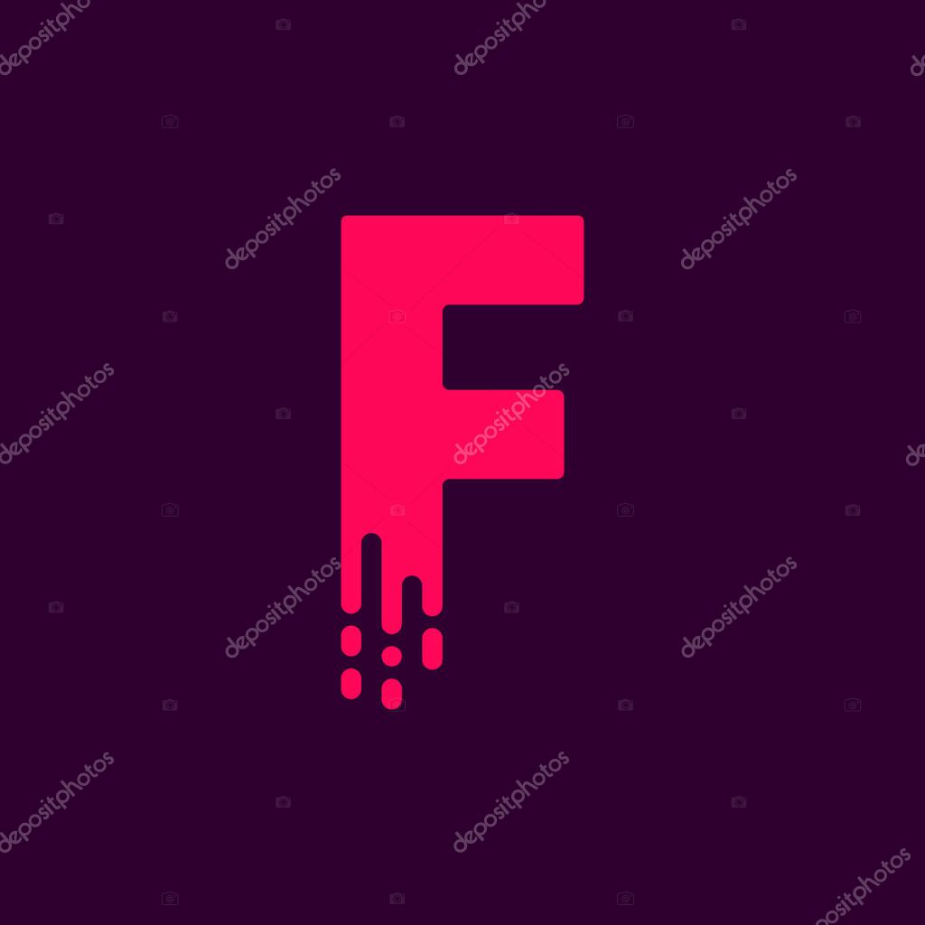 Vector Logo Letter F. F Letter Design Vector