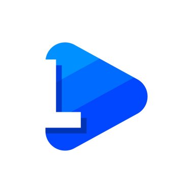 Vektör Logo mektup L. L harfi tasarlamak vektör