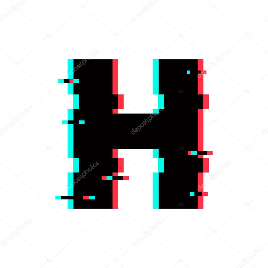 Modern Vector Logo Letter H. H Letter Design Vector