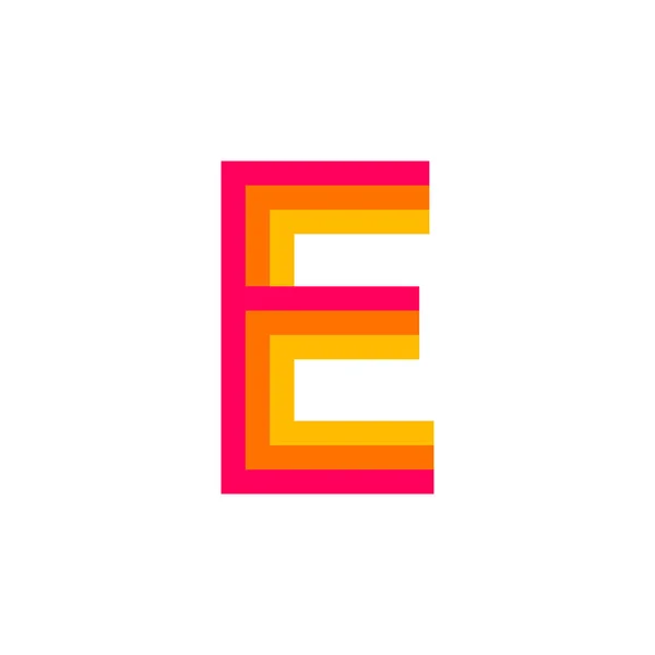 Σύγχρονη Διάνυσμα Λογότυπο Γράμμα Γράμμα Σχεδιασμός Διάνυσμα — Διανυσματικό Αρχείο