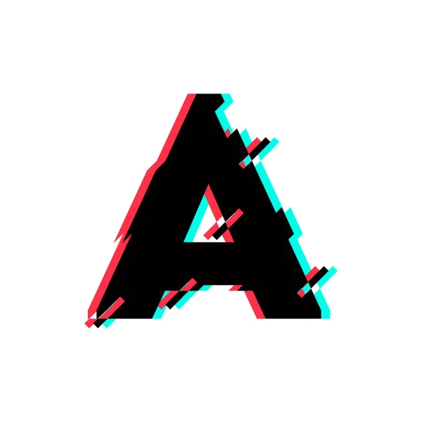 Modern Vektör Logo Harf Bir Mektup Tasarlamak Vektör — Stok Vektör
