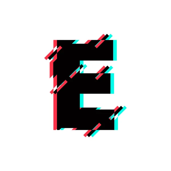 Modern vektör Logo mektup E. E mektup tasarlamak vektör