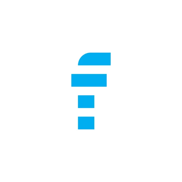 Logo Vettoriale Moderno Lettera Lettera Progettazione Strisce Vettoriali Con Angoli — Vettoriale Stock
