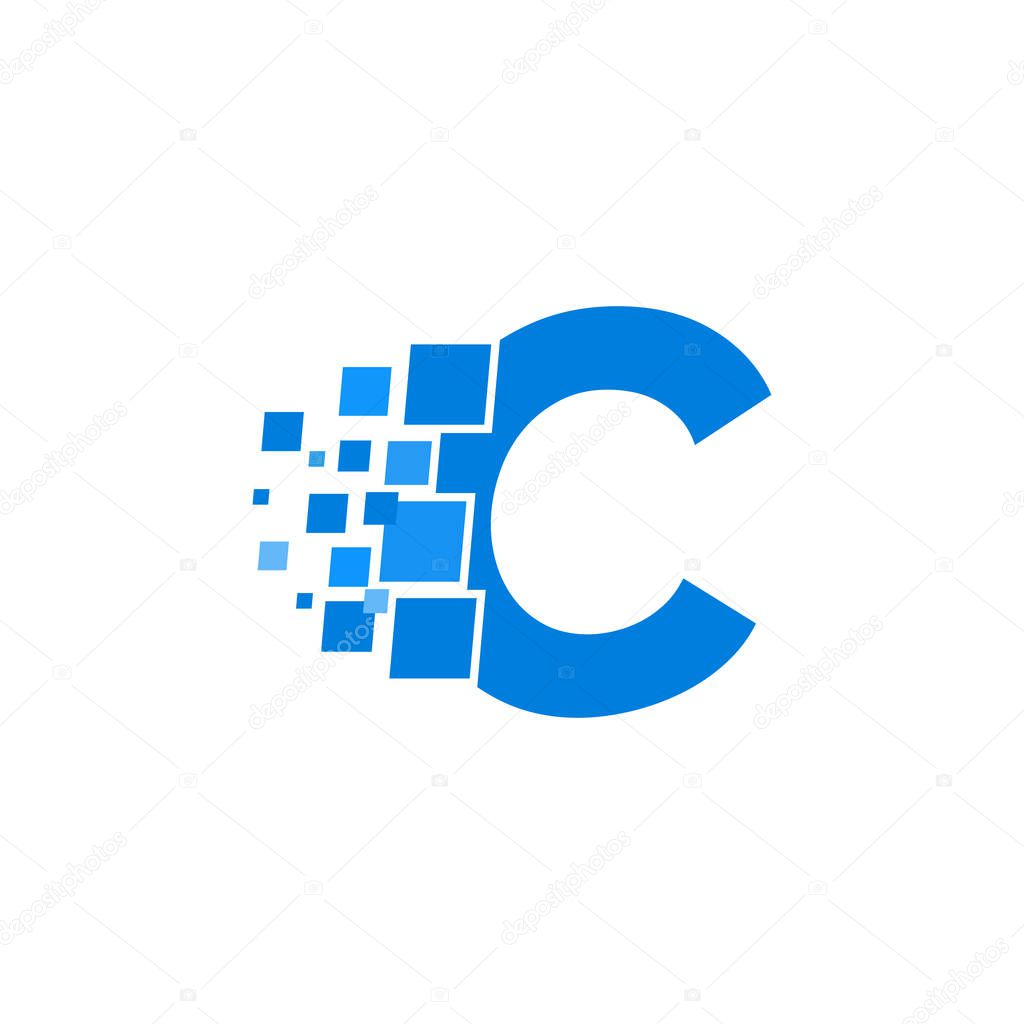 Modern Vector Logo Letter C. C Letter Design Vector