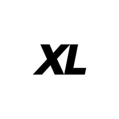 Ok vektör Logo Xl. Xl mektup tasarlamak vektör mektuplar