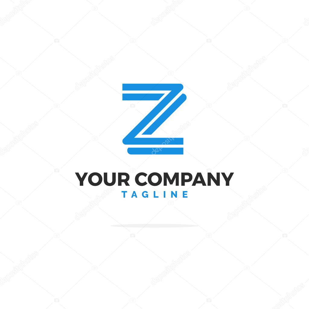 Modern Vector Logo Letter Z. Z Letter Design Vector