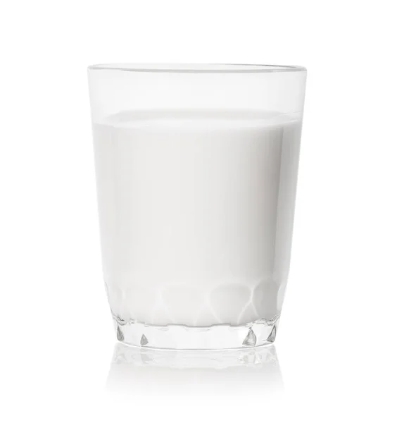 Lage glas melk — Stockfoto