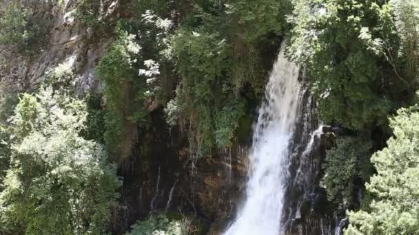 Cascate di Kapuzbashi in Turchia in estate — Video Stock