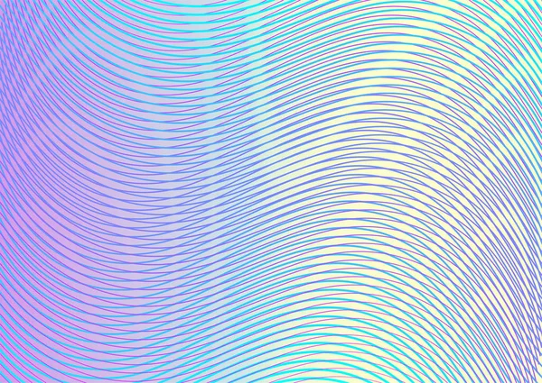 Barevné abstraktní gradientní pozadí s moaré efektem. — Stockový vektor
