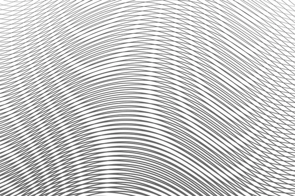 Monochrome Fond Gradient Abstrait Avec Effet Moire Peut Être Utilisé — Image vectorielle