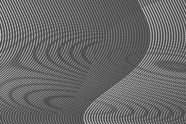 Monochrome fond gradient abstrait avec effet moire . — Image vectorielle