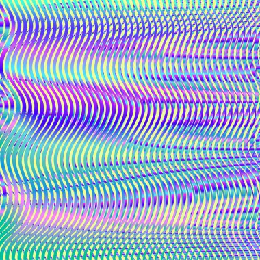 Yumuşak moire etkisi ile yanardöner lineas holografik doku.