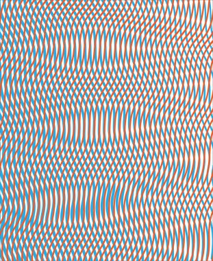 Doğrusal dalgaların moire etkisi ile yumuşak dalgalı soyut arkaplan.