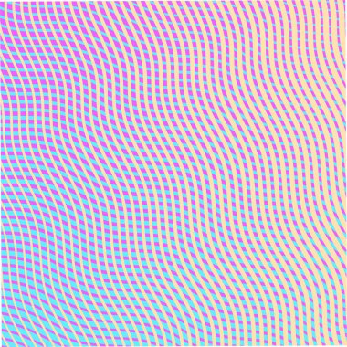 Doğrusal moire efektli renkli gökkuşağı gradyan arkaplanı.