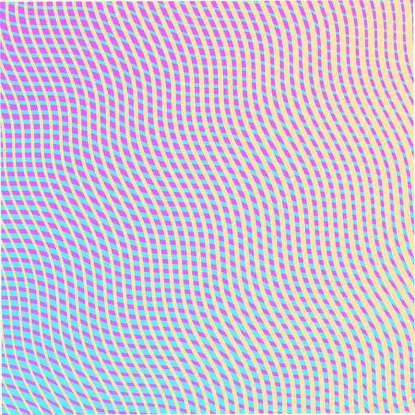 Farbige Mesh-Regenbogen-Farbverlauf Hintergrund mit linearen Moire-Effekt. — Stockvektor