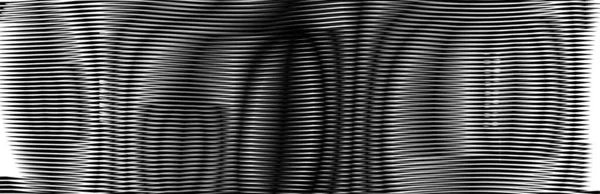 丸みを帯びた柔らかい形状の神秘的な抽象的な水平線の背景. — ストックベクタ
