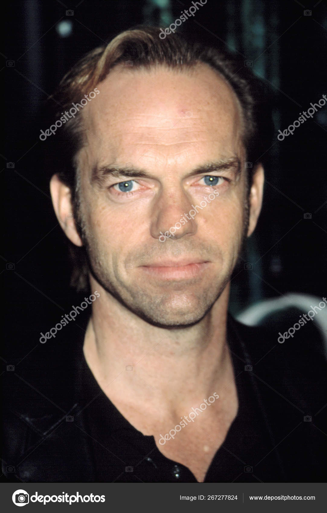 Hugo Weaving arriving at the  Premiere of Matrix Reloaded  at