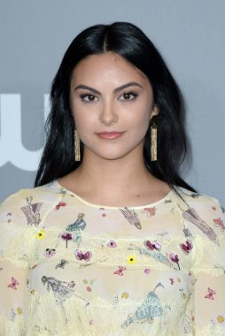 Camila Mendes at arrivals for The CW Network 2018 New York Upfront Presentation, The London Hotel, New York, NY May 17, 2018. Photo By: Kristin Callahan/Everett Collection clipart