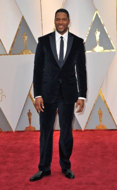 Michael Strahan, 89th Academy Awards Oscar 2017-gelenler 3, Hollywood ve Highland Center 'da Dolby Theatre, Los Angeles, CA Şubat 26, 2017 için gelenler. Fotoğraf: Elizabeth Goodenough/Everett Collection