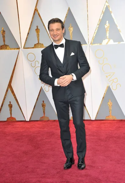 Jeremy Renner Chegadas Para 89Th Academy Awards Oscars 2017 Chegadas — Fotografia de Stock