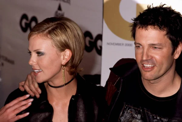 Charlize Theron Stephen Jenkins Men Year Awards Contino — Foto Stock