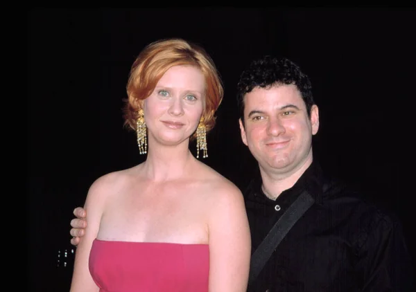 Cynthia Nixon Danny Moses Premierje Szex Város 2002 Contino — Stock Fotó