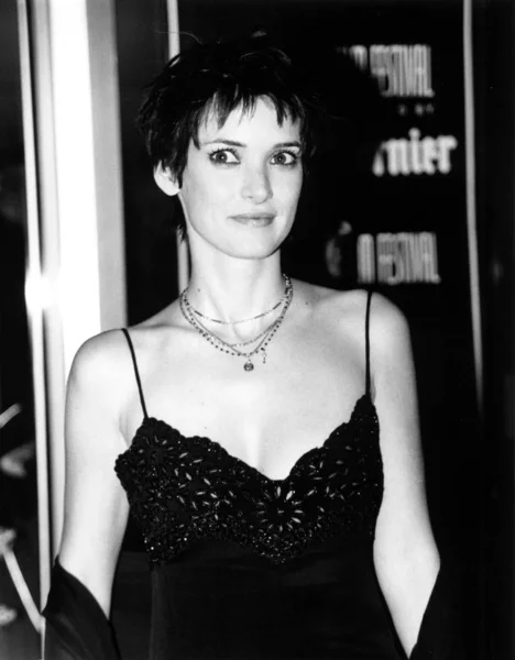 Winona Ryder在1998年9月25日纽约电影节开幕之夜 — 图库照片