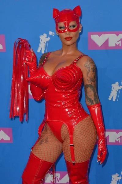 Amber Rose Las Llegadas Para 2018 Mtv Vmas Llegadas Parte — Foto de Stock