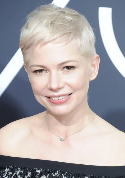 Michelle Williams Arrivals 75Th Annual Golden Globe Awards Arrivals Beverly — Stock Photo, Image
