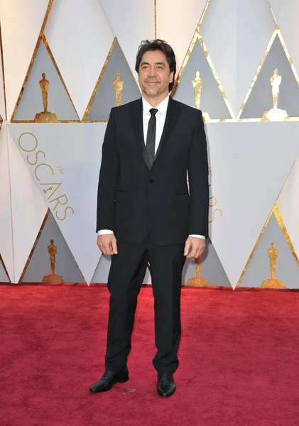 Javier Bardem Aux Arrivées Pour Les 89E Oscars Academy Awards — Photo
