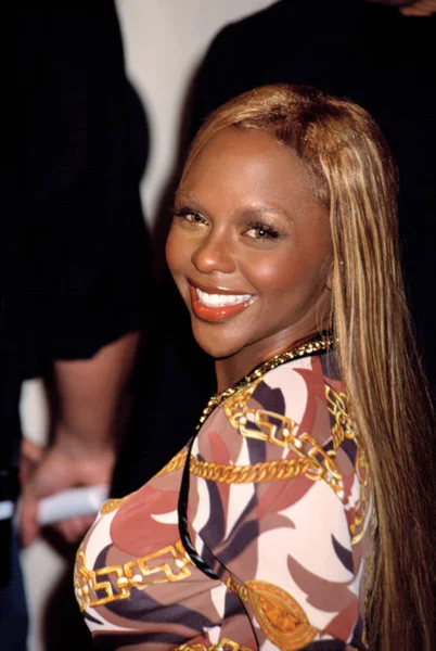 Lil Kim Vh1 Vogue Fashion Awards Nyc 2001 — Fotografia de Stock