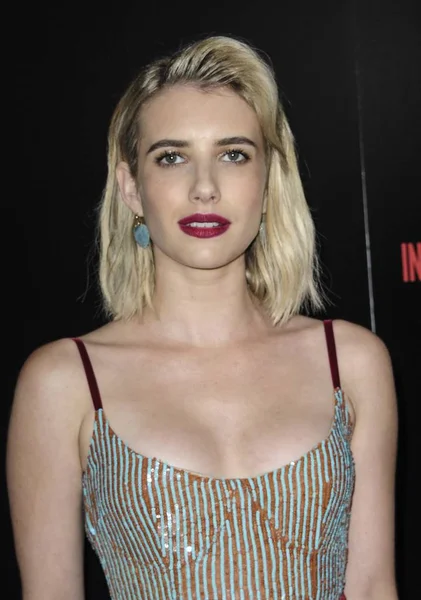 Emma Roberts Vid Ankomst För Relation Premiär London West Hollywood — Stockfoto