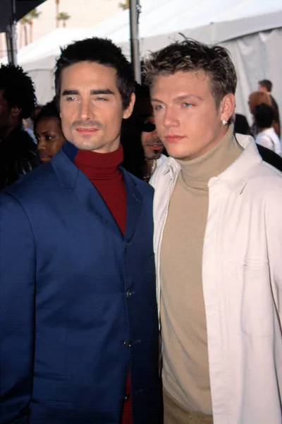 Kevin Richardson Nick Carter Dos Backstreet Boys American Music Awards — Fotografia de Stock