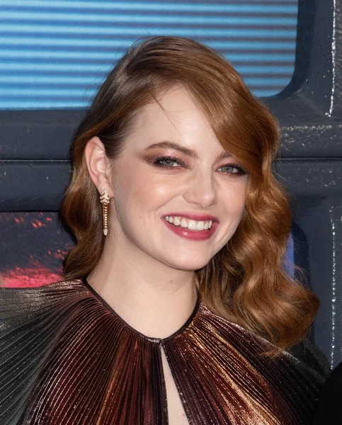 Emma Stone Netflix Center 415 New York Eylül 2018 Maniac — Stok fotoğraf