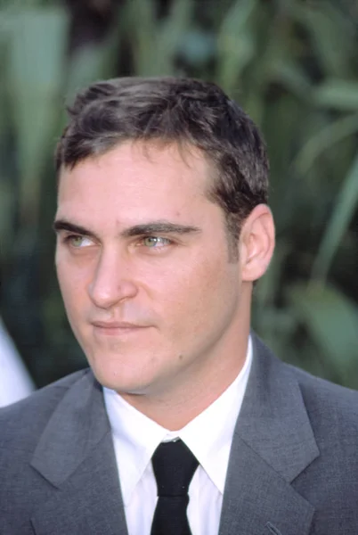 Joaquin Phoenix Premierze Znaków 2002 — Zdjęcie stockowe