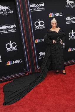 2018 Billboard Müzik Ödülleri, MGM Grand Garden Arena, Las Vegas, NV Mayıs 20, 2018 için gelenler de Christina Aguilera. Fotoğraf: Elizabeth Goodenough/Everett Collection
