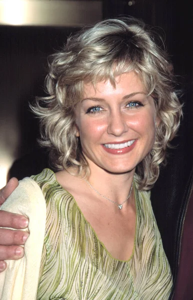 Amy Carlson Bij Nbc Vooraf 2002 — Stockfoto