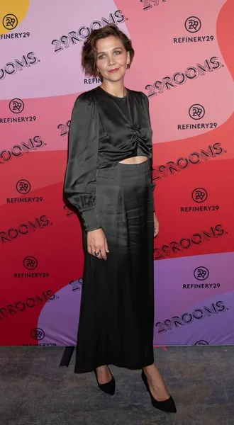 Maggie Gyllenhaal Arrivals Opening Night Refinery29S Fourth Annual 29Rooms 588 — Stock Photo, Image