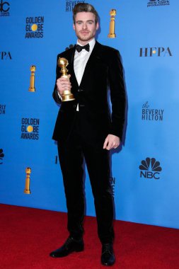 Aktör Richard Madden, 6 Ocak 2019'da Beverly Hills, Los Angeles, Kaliforniya'da düzenlenen 76.