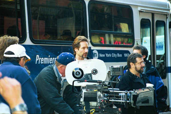 David Duchovny Local Filmando Casa 2003 — Fotografia de Stock